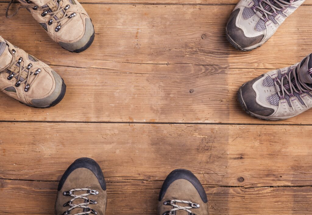 Hiking shoes